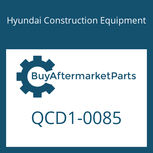 Hyundai Construction Equipment QCD1-0085 - 900-400-400 CARTON DOUBLE BOX