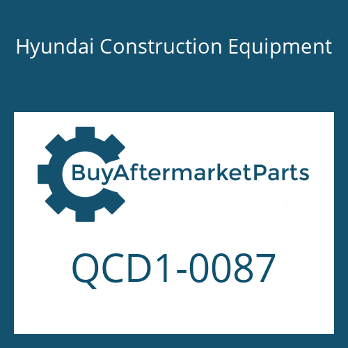 Hyundai Construction Equipment QCD1-0087 - 700-90-90 CARTON DOUBLE BOX