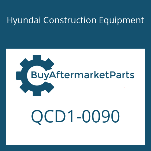 Hyundai Construction Equipment QCD1-0090 - 500-90-90 CARTON DOUBLE BOX