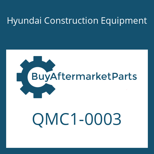 Hyundai Construction Equipment QMC1-0003 - 110-110-120 MANILA+CORTON BOX