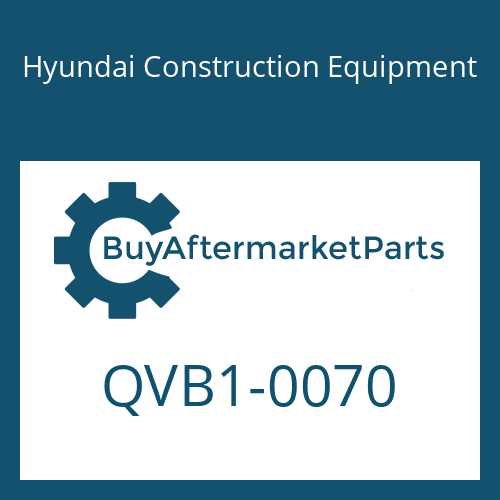 Hyundai Construction Equipment QVB1-0070 - 400-700 VCI VINYL BAG