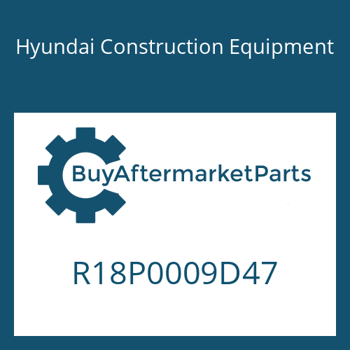 Hyundai Construction Equipment R18P0009D47 - HOSE RUBBER