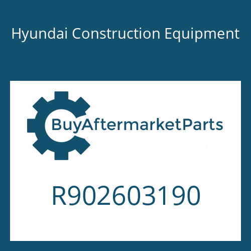Hyundai Construction Equipment R902603190 - SEAL SCREW