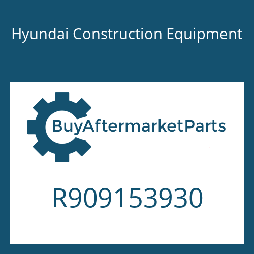 Hyundai Construction Equipment R909153930 - SCREW-LOCKING