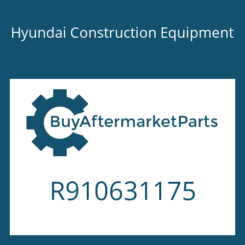 Hyundai Construction Equipment R910631175 - O-RING