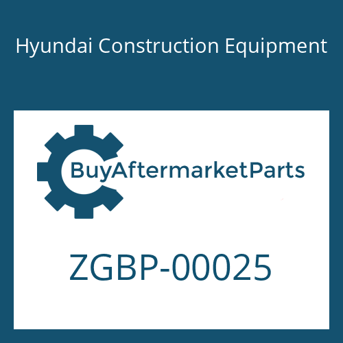 Hyundai Construction Equipment ZGBP-00025 - O-RING