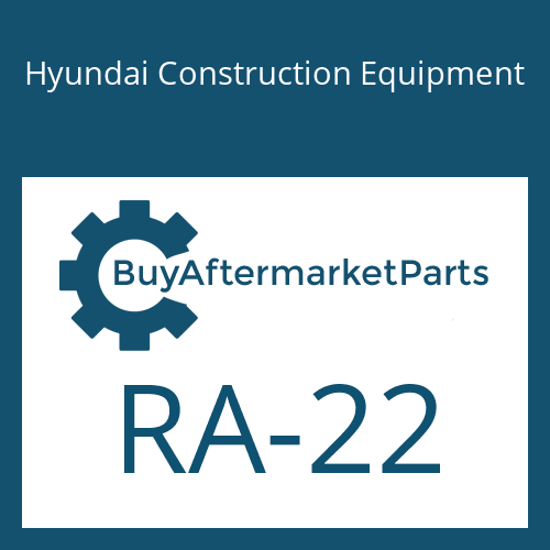 Hyundai Construction Equipment RA-22 - SNAP RING
