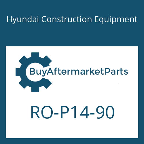 Hyundai Construction Equipment RO-P14-90 - O-RING