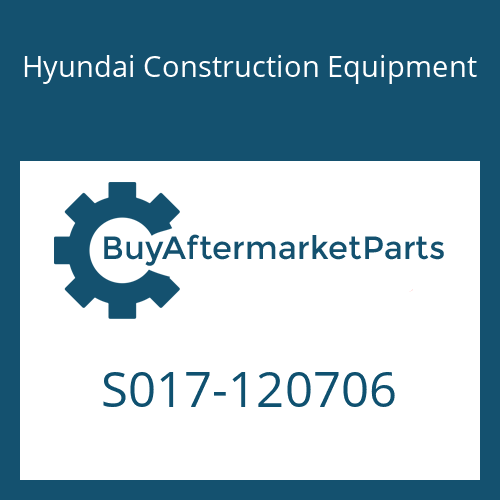 Hyundai Construction Equipment S017-120706 - BOLT-HEX