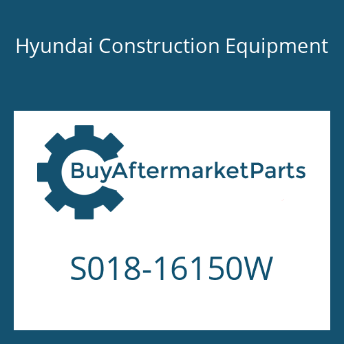 Hyundai Construction Equipment S018-16150W - BOLT-HEX
