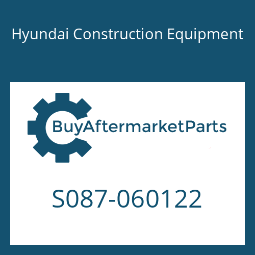 Hyundai Construction Equipment S087-060122 - BOLT-HEX UNF