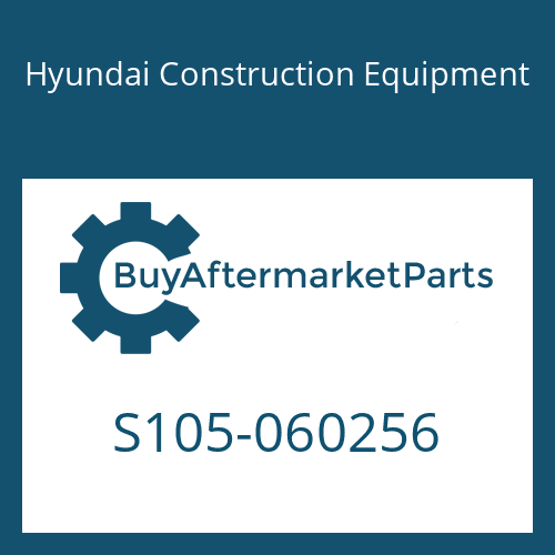 Hyundai Construction Equipment S105-060256 - BOLT-SOCKET