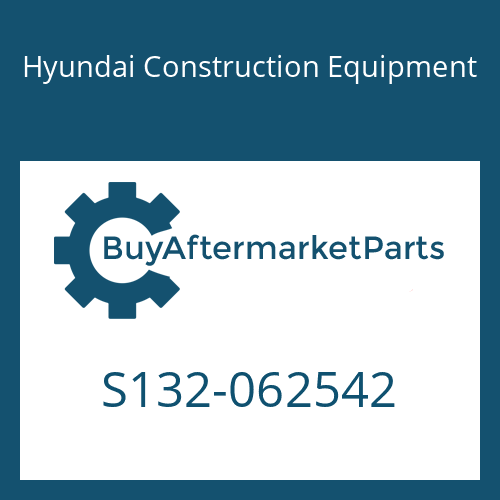 Hyundai Construction Equipment S132-062542 - BOLT-W/WASHER