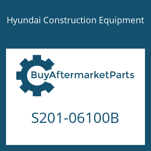 Hyundai Construction Equipment S201-06100B - NUT-HEX