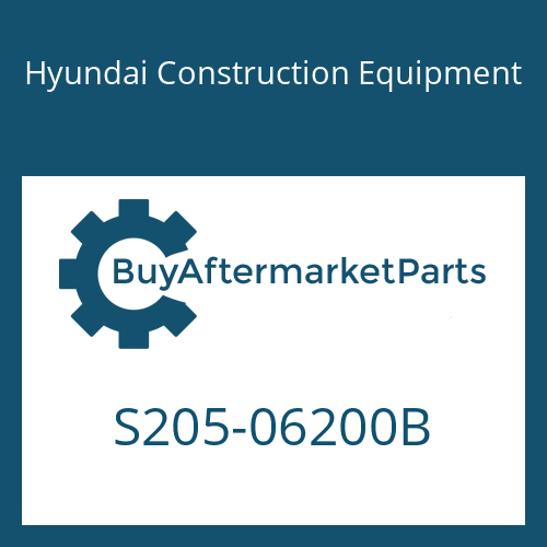 Hyundai Construction Equipment S205-06200B - NUT-HEX
