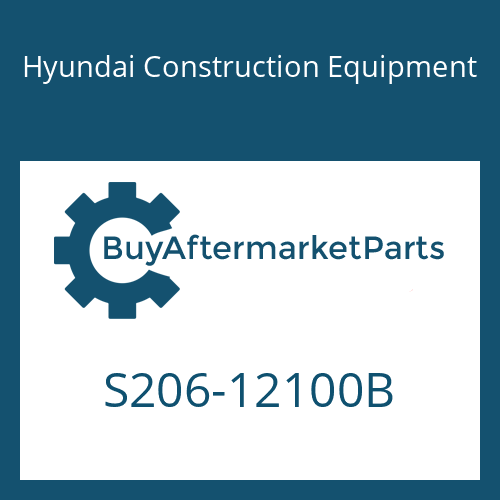 Hyundai Construction Equipment S206-12100B - NUT-HEX