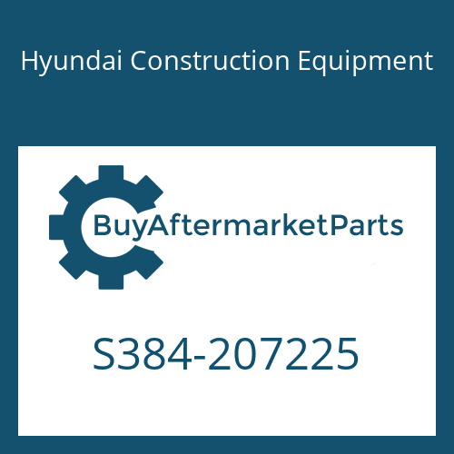 Hyundai Construction Equipment S384-207225 - PLATE-LOCK