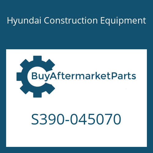 Hyundai Construction Equipment S390-045070 - SHIM-ROUND 0.5
