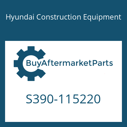 Hyundai Construction Equipment S390-115220 - SHIM-ROUND