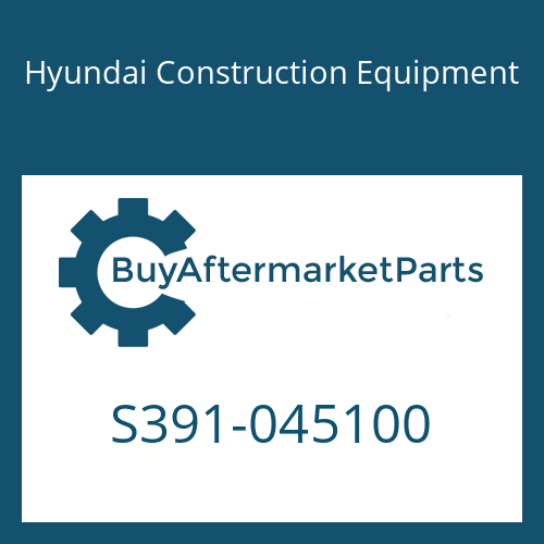 Hyundai Construction Equipment S391-045100 - SHIM-ROUND 1.0