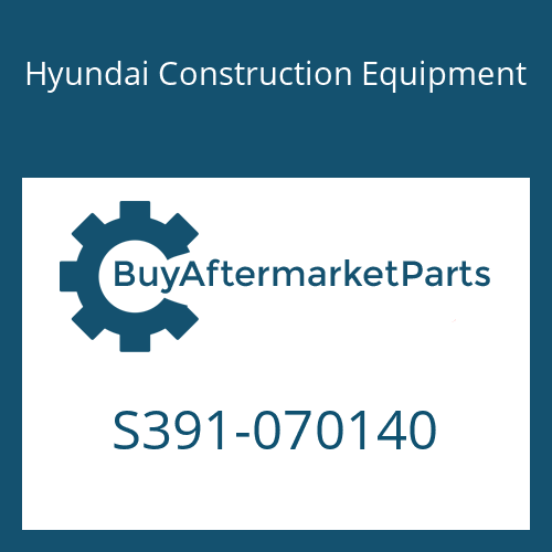 Hyundai Construction Equipment S391-070140 - SHIM-ROUND 1.0