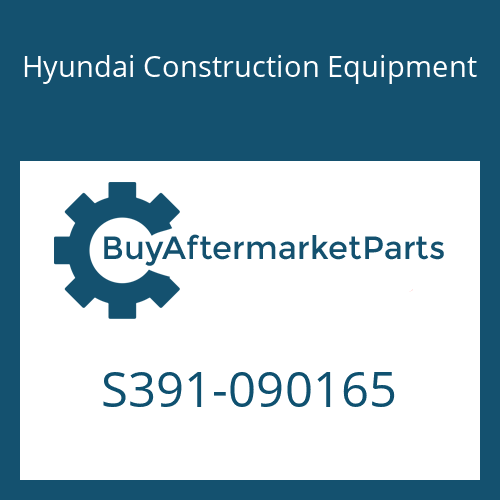 Hyundai Construction Equipment S391-090165 - SHIM-ROUND 1.0