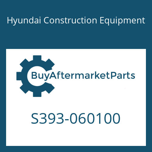S393-060100 Hyundai Construction Equipment SHIM-ROUND 3.0