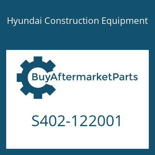 S402-122001 Hyundai Construction Equipment PLAIN WASHER