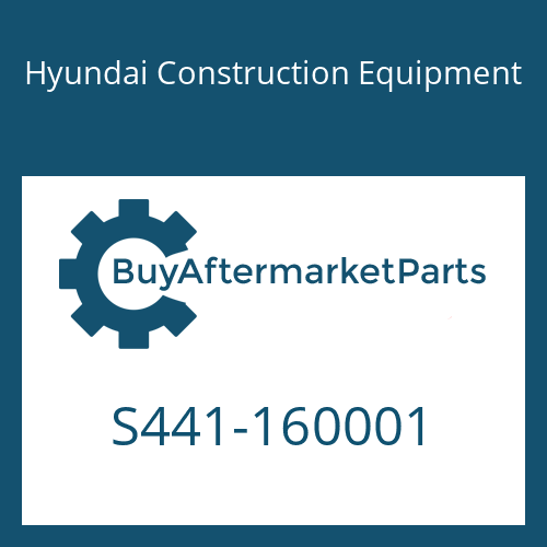 Hyundai Construction Equipment S441-160001 - WASHER-HARDEN