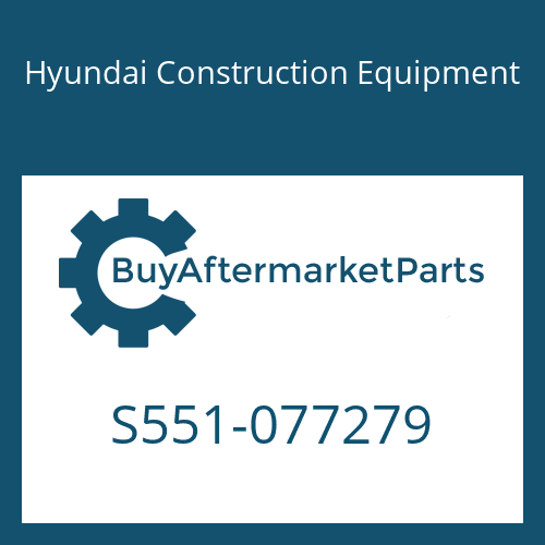 Hyundai Construction Equipment S551-077279 - CLAMP-BAND