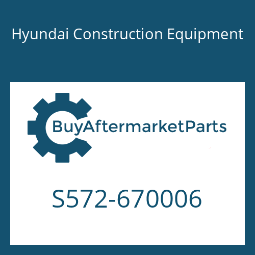 Hyundai Construction Equipment S572-670006 - CLAMP-WIRE