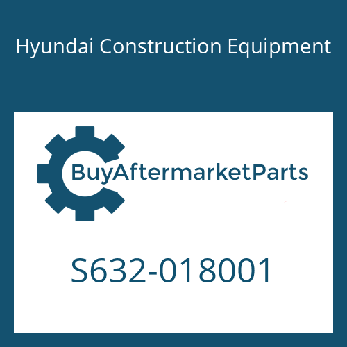 Hyundai Construction Equipment S632-018001 - O-RING