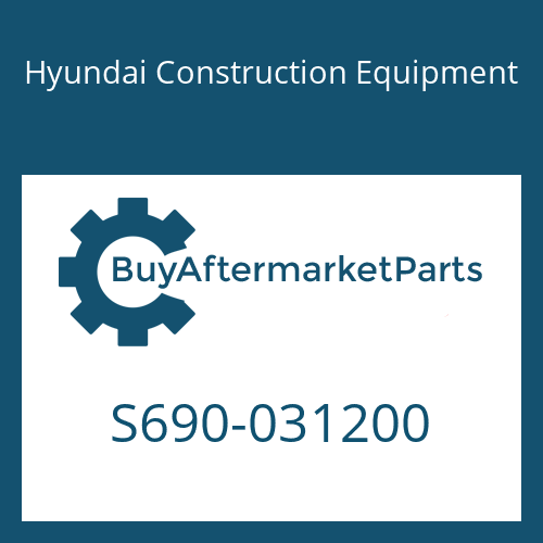 Hyundai Construction Equipment S690-031200 - GROMMET