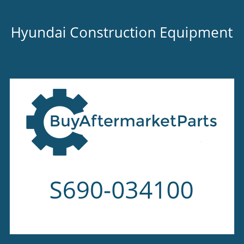 Hyundai Construction Equipment S690-034100 - GROMMET