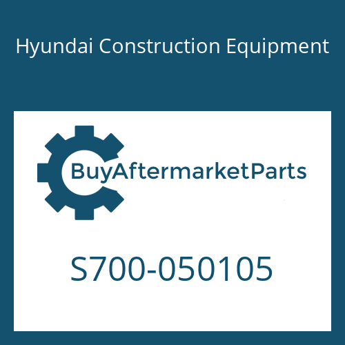 Hyundai Construction Equipment S700-050105 - SEAL-DUST