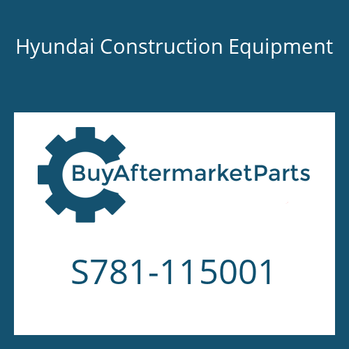 Hyundai Construction Equipment S781-115001 - STRIP-WEATHER/METER