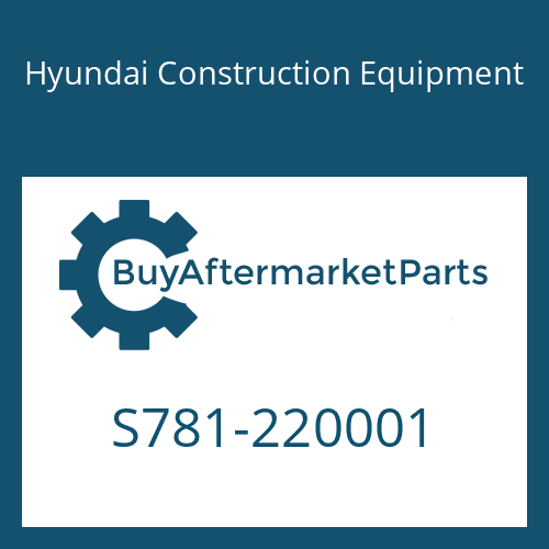 Hyundai Construction Equipment S781-220001 - STRIP-WEATHER/METER