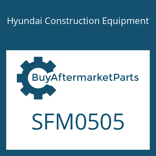 Hyundai Construction Equipment SFM0505 - SCREW