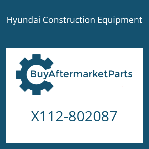 Hyundai Construction Equipment X112-802087 - BUSHING-PIN