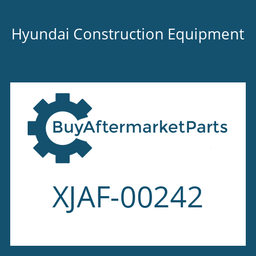 XJAF-00242 Hyundai Construction Equipment BOLT
