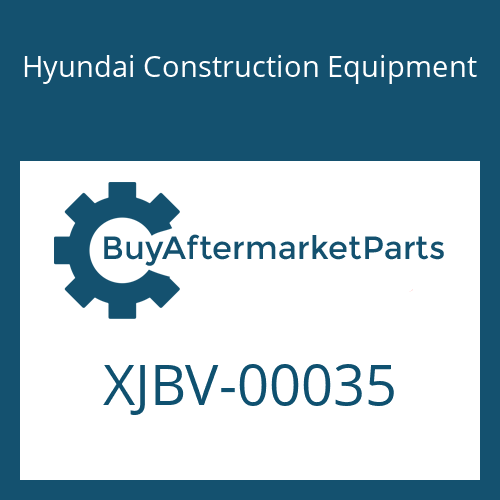 Hyundai Construction Equipment XJBV-00035 - VALVE-CHECK