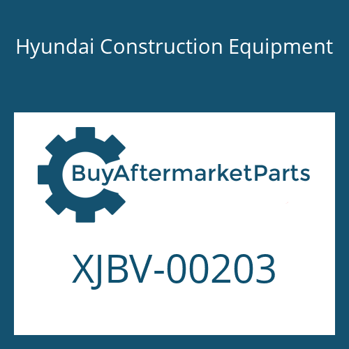 Hyundai Construction Equipment XJBV-00203 - SEAL-OIL