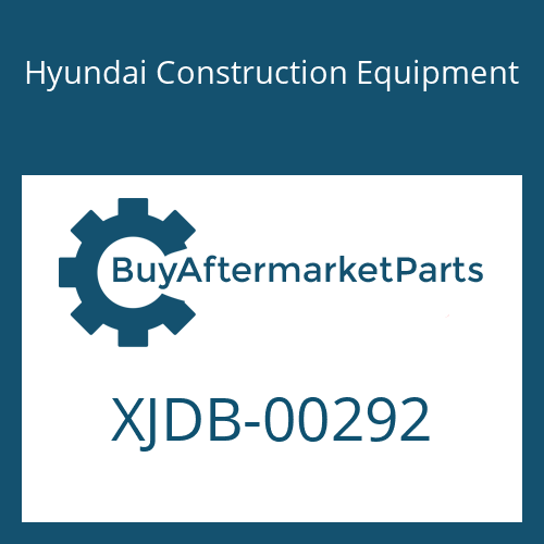Hyundai Construction Equipment XJDB-00292 - PLUNGER