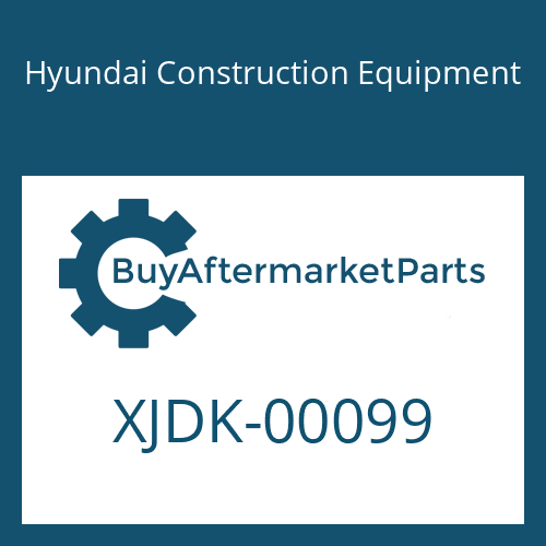 Hyundai Construction Equipment XJDK-00099 - SEAL KIT