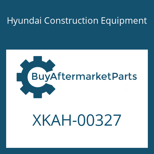 XKAH-00327 Hyundai Construction Equipment PLUG