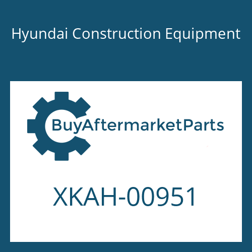 Hyundai Construction Equipment XKAH-00951 - PLATE-VALVE
