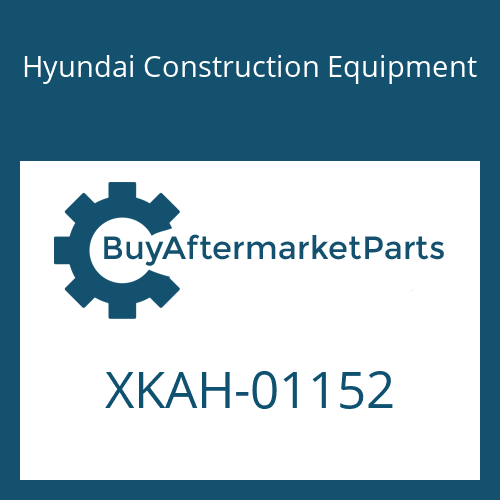 XKAH-01152 Hyundai Construction Equipment PLUG-DUST