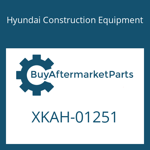 XKAH-01251 Hyundai Construction Equipment COVER