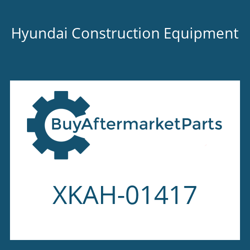 XKAH-01417 Hyundai Construction Equipment PLUG ASSY-MAIN
