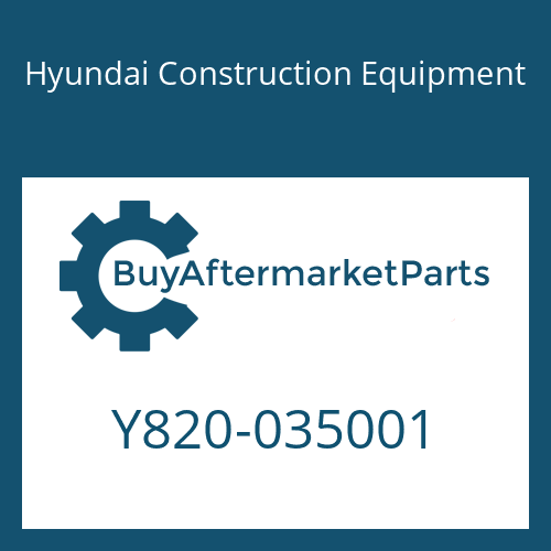 Hyundai Construction Equipment Y820-035001 - SPHERICAL BEARING